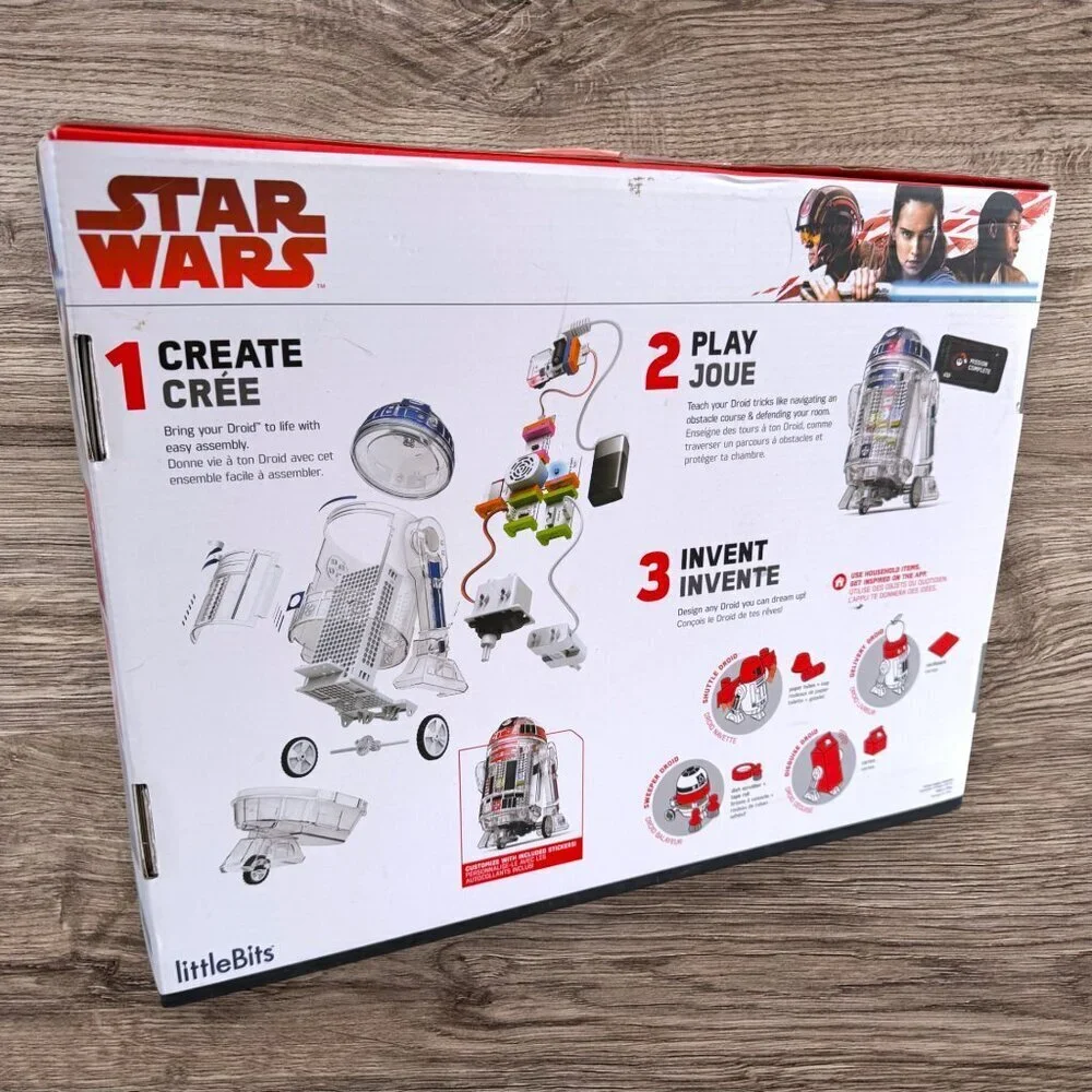 Star Wars littleBits Droid Inventor Kit R2-D2 Build STEM Toy Set w Box